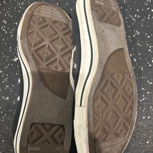 Black All Star Converse High Top Sneakers - Picture 2 of 2